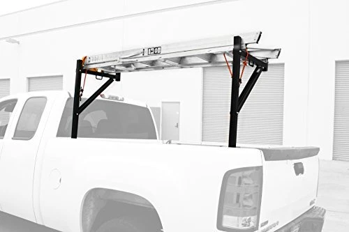 Truck Ladder Rack Adjustable Extension Pickup Bed Carrier For Lumber Pipe Kayak