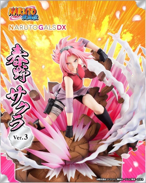 FIGURINE MEGAHOUSE NARUTO Gals Sakura Haruno Sasuke anime Kunoichi EUR