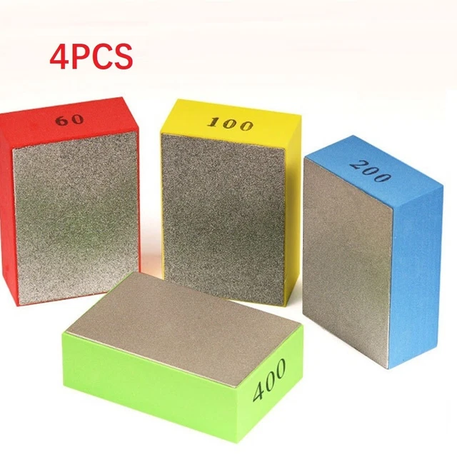 Oferta Almohadilla de pulido Recorte de azulejos 90*55*30 mm Diamante + Esponja Electrochapado
