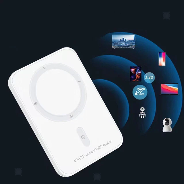 Routeur WiFi mobile 4G LTE 150 Mbps Hotspot pour modem extérieur intérieur
