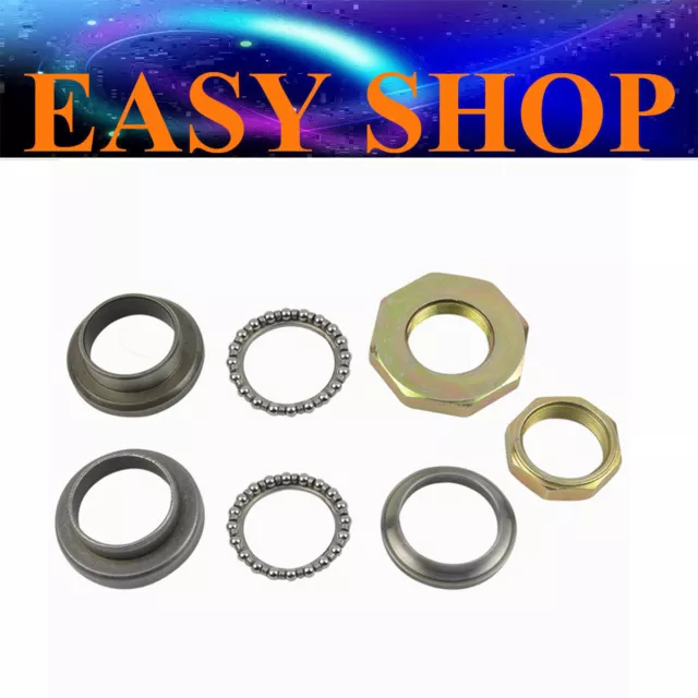 7pcs 27mm STEERING HEAD STEM BEARINGS NUT Kit YAMAHA PY50 PW50 GTMOTOR G50T