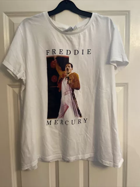 Freddie Mercury T Shirt Official BNWT Queen Rock Tee Size L Merch Rare
