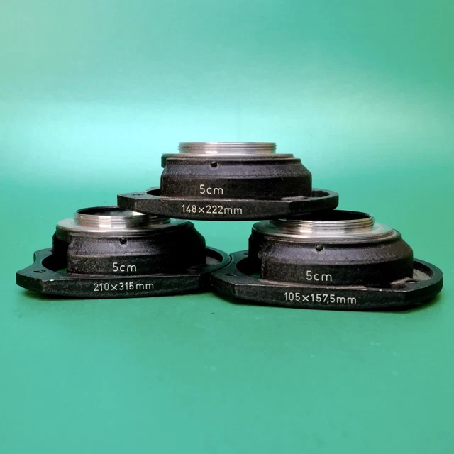 Adaptadores Leitz Leica BOOWU solamente, buen estado para Mda/Md2/M3, etc.