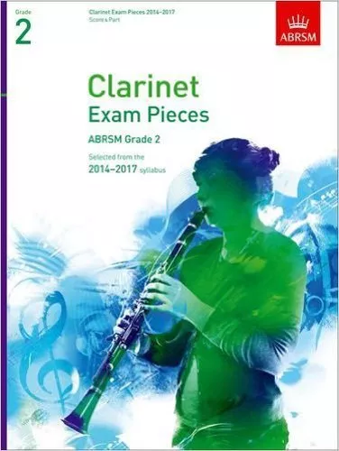 Klarinette Prüfungsstücke 2014-2017, Klasse 2, Partitur & Teil: Ausgewählt aus 2014-20