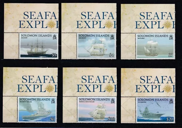 Ships Salomon Islands 1391 - 96 (MNH)