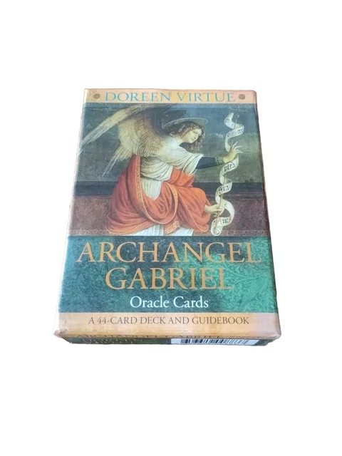 ARCHANGEL GABRIEL ORACLE Cards Doreen Virtue 44 Card Deck & Guide Book ...
