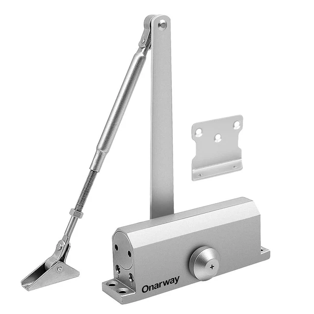 Door Closer / Closure Adjustable Automatic Size 3 Spring Hydraulic Al...