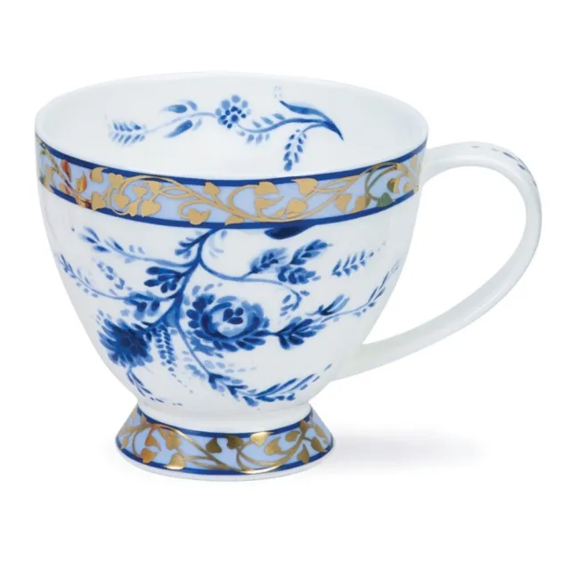 Dunoon Delft Azul Jumbo 0,42L Taza de Té Jarra Café Skye