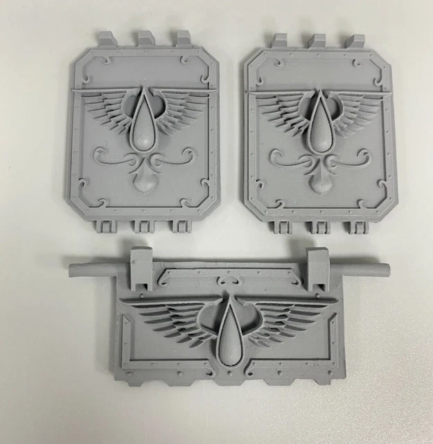 FORGE WORLD BLOOD Angels Land Raider Doors Emblems Symbols Warhammer ...