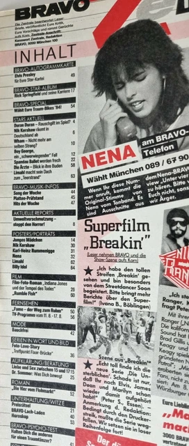 Bravo 33 vom 9.8.1984 Rick Springfield / Elvis / Wham / Spandau Ballet (C1101) 2
