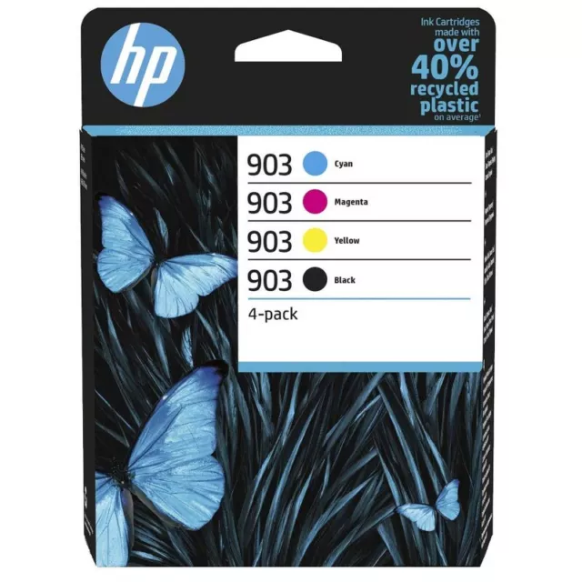 Hp 903 Multipack 4 Cartucce Originali  Bk C M Y 6Zc73Ae