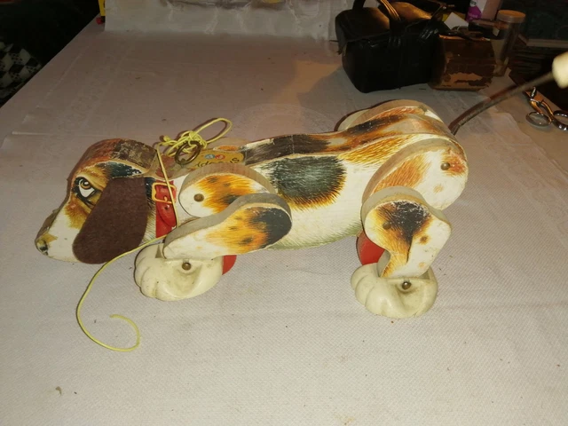 FIGURINE PLUTO JOUET " Pouet "Articulé Walt DISNEY Productions 1962 EUR