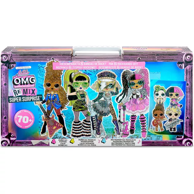 L.O.L. Surprise! O.M.G. Remix Super Surprise Puppen Bühnen Spielset LOL OMG NEU