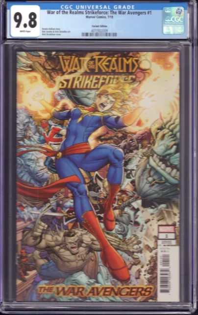 War of the Realms Strikeforce: The War Avengers #1 (Marvel, 2019) CGC 9.8 Varian