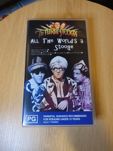 THE THREE STOOGES & Friends VHS Video Cassette Tape PAL G $19.99  