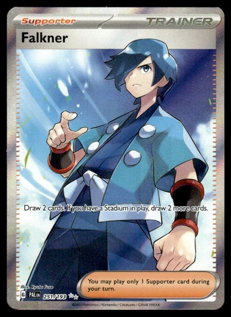 Falkner #251/193 - Ultra Rare - Paldea Evolved - Pokemon Card