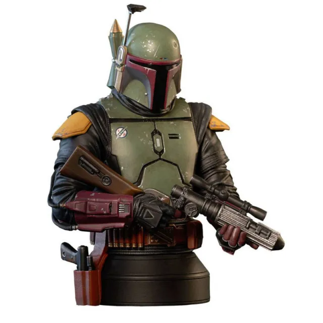 Boba Fett Star Wars Bust Limited 1/6 Scale The Book of Boba Fett Figure Statue