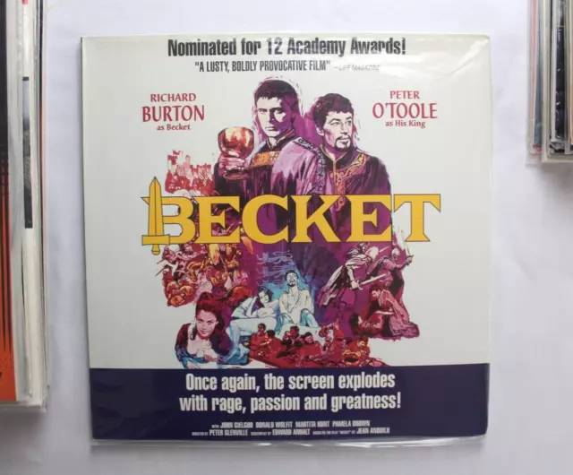 BECKET laserdisc LD RICHARD BURTON 2 DISC *BUY MORE AND SAVE*