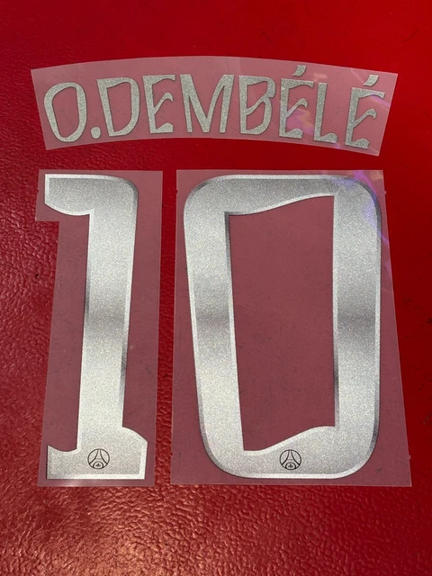 Flocage Ousmane Dembélé – 4ème Maillot PSG UCL 2024/2025 – Adulte Homme