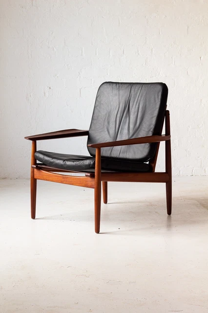 Arne Vodder F315 Teak Armchair For Glostrup - Danish Mid Century 1960s