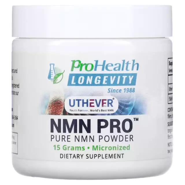 PROHEALTH LONGEVITY Nmn Pro, Pure Nmn Powder 15G Exp April 2025