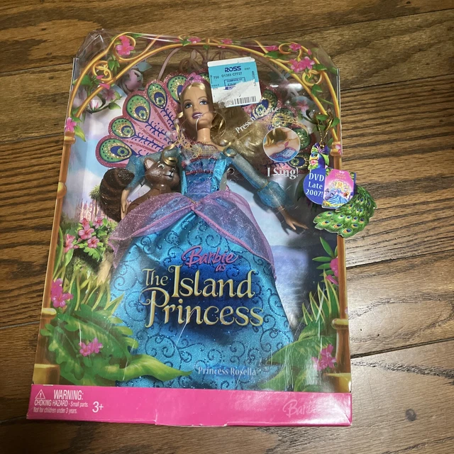 2007 Mattel Barbie As The Island Princess #K8103 Rosella Doll w/raccoon Singing 2007 Mattel Barbie As The Island Princess #K8103 Rosella Doll w/raccoon Singing