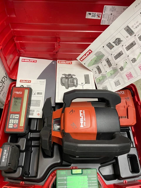 Hilti pr 50 clearance rotating laser