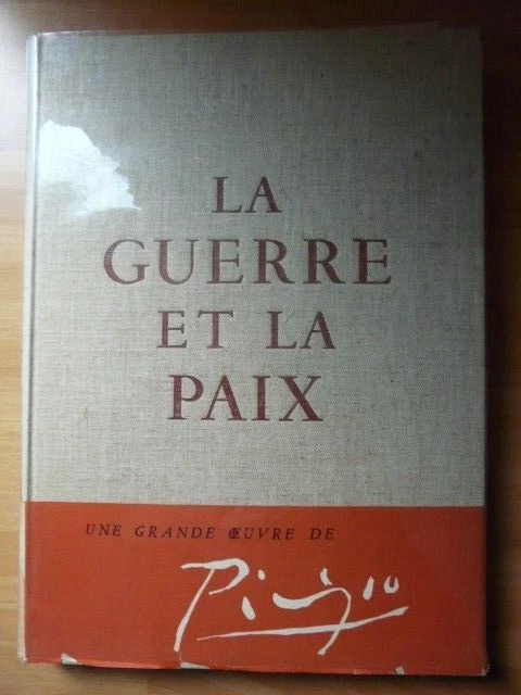 Picasso Roy La Guerre Et La Paix 1954 Edit. Cercle D' Art Mourlot Lithographie