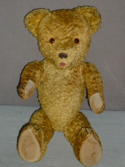 Le petit ours Français - Rose pastel - Le Chalet des Peluches