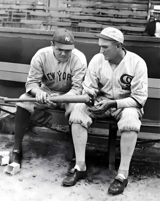 Babe Ruth & Shoeless Joe Jackson 8x10 Picture Print Photograph Photo a947