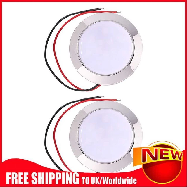Auto 24 SMT LED Dome Reading Lamp for Caravan RV Marine Car Interior Roof