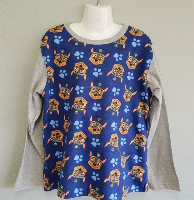 BNWT Boys Sz 5 Paw Patrol Print Long Sleeve Tee Shirt Top