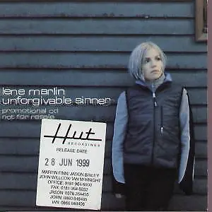 Lene Marlin Unforgivable Sinner CD UK Virgin 1998 promo in special card sleeve