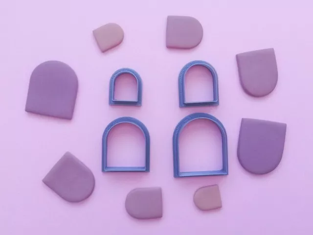 Arch Polymer Clay Cutter Set | Unique Clay Cutters | Clay Tools