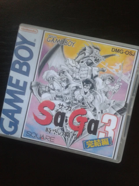 SaGa 3 Nintendo Game Boy Japan Ver. RPG Square  Gameboy final fantasy legend 3
