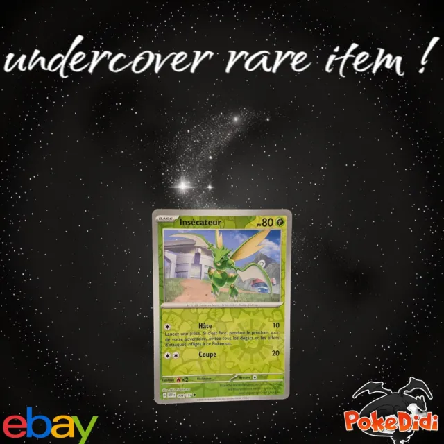 Pokemon Card Insertor 004/197 Reverse EV3 Obsidian Flame Fr