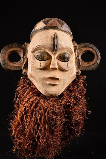 20782 African Old Boa Mask / Mask Burkina Faso