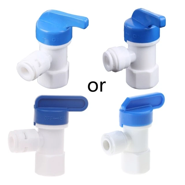 para ángulo para tubo 1/4 para sistema de filtro de ósmosis inversa RO Pu
