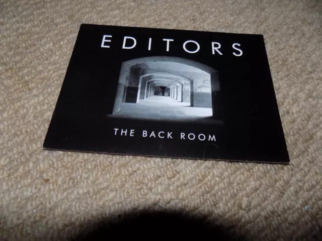MEMORABILIA: Music Editors The Back Room LP Postcard