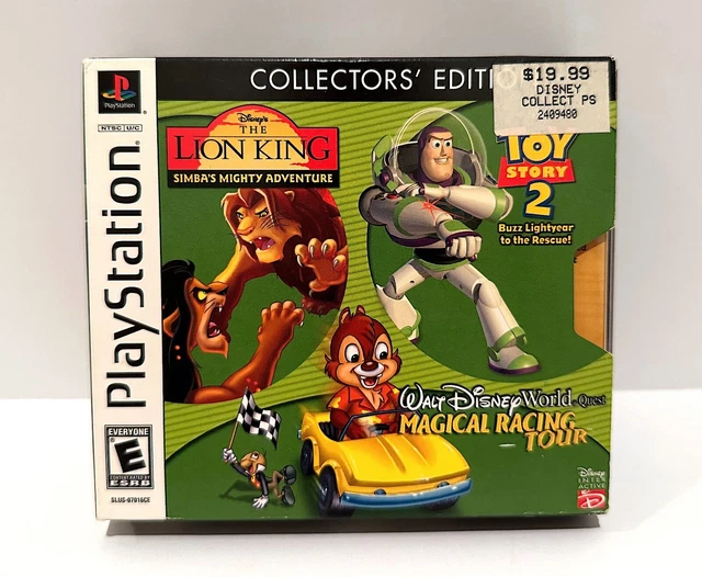 SONY PLAYSTATION DISNEY'S Collectors' Edition Ps1 Games Lion King Toy