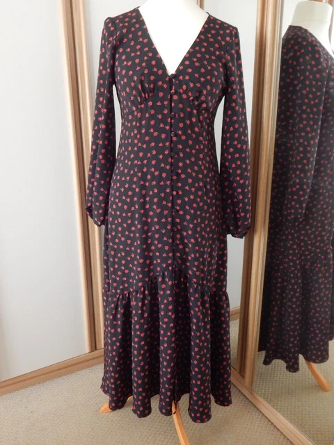 Topshop sales button dress