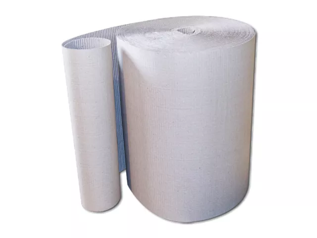 Rollenwellpappe in 10,20,30,40,50 und 60 cm in 70 m Länge Polstermaterial Pappe