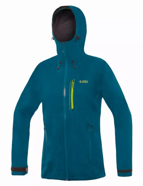 Direct Alpine Talung Jacket Women Waterproof 3-Lagen Nappa Petrol-Aurora