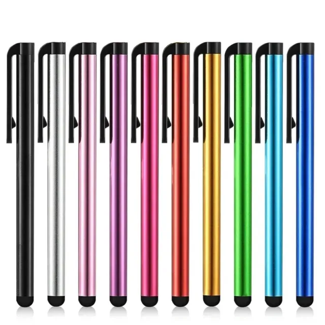 10PCS Capacitive Touch Screen Stylus Pen For iPad Air Mini iPhone Samsung Tablet