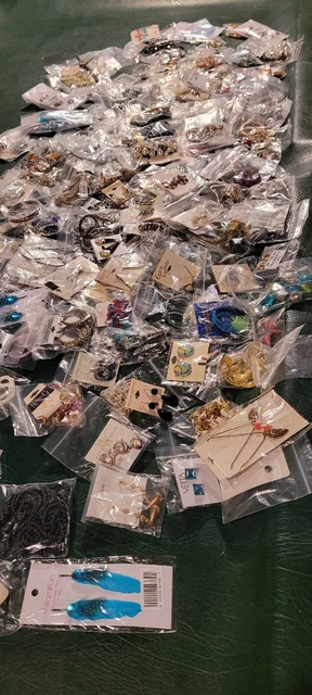 New costume jewelry lot NIP ASSORTMENT of EARRINGS other New Costume Jewelry