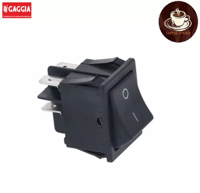 Gaggia Classic PRO Black ON OFF SWITCH VE SSCR 16amp 250vac