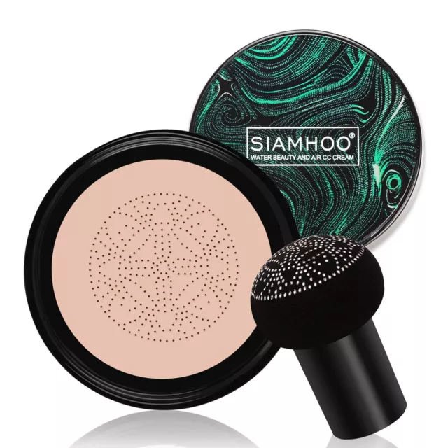 SIAMHOO CC Cream Foundation with Mushroom Head Air Cushion Full Coverage