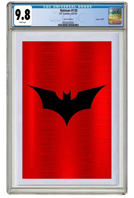 Batman #135/900 CGC 9.8 Graded PREORDER Beyond Red Foil Variant Limited /1250 DC