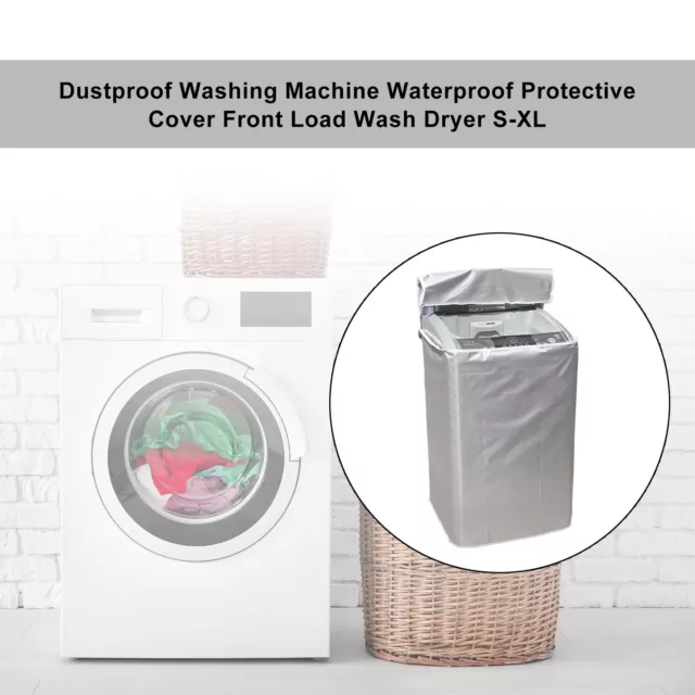 Housse imperméable pour machine à laver ou sèche-linge, adaptée à