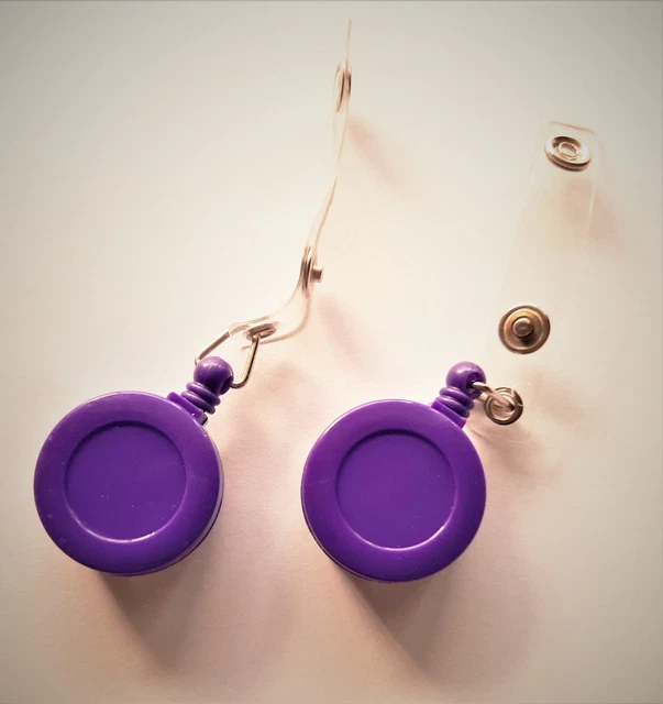 2 Set Schlüsselanhänger Aufrollmechanismus JOJO Gürtelclip Ausziehbar